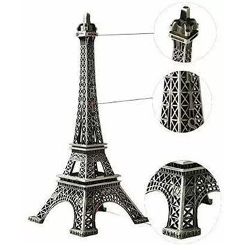 Eiffel Tower metal decorative statue, perfect for office or home decor.